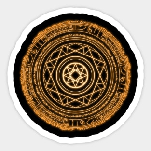 Strange Circle Sticker